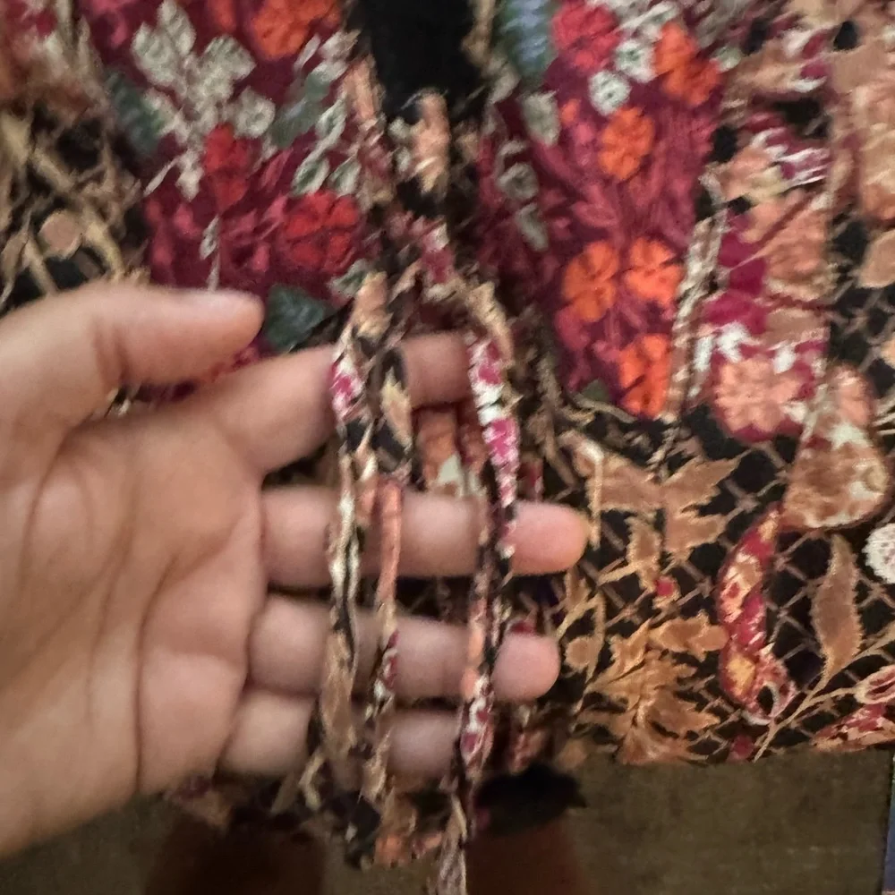 Anthropologie NWOT Floral Print Tunic Dress medium